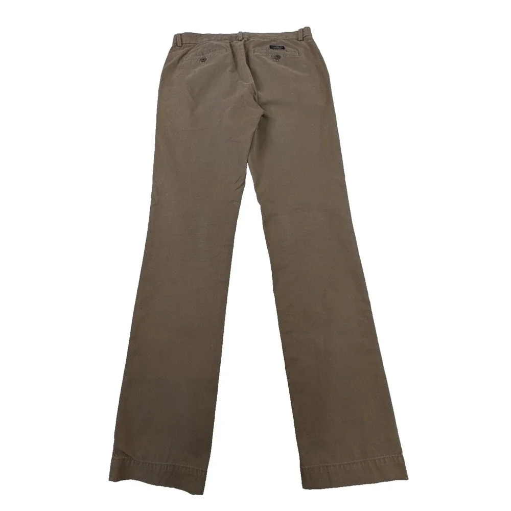 Banana Republic Fulton Chino Pants Mens 34x36 Khaki Straight Slim Office‎ Casual